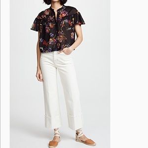 Free People Sweet Escape Buttondown Blouse